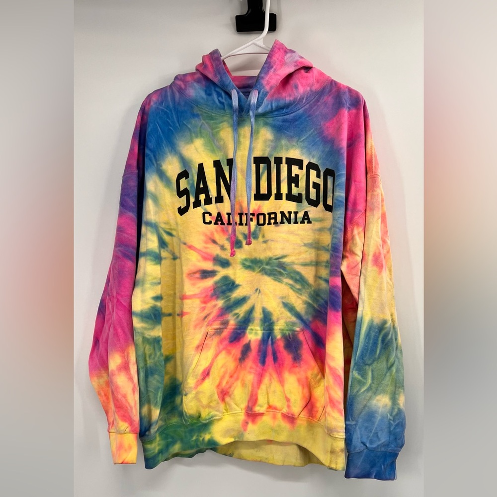 San Diego tie-dye sweatshirt